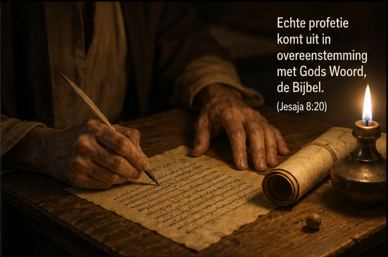 Een profetische boodschap wordt aan Gods Woord getoetst