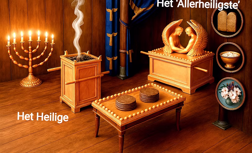 Het ‘allerheiligste’: de tweede ruimte
